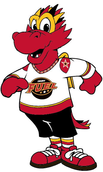 indy fuel 2014-pres mascot logo iron on transfers for clothing